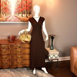 Gilli Maxi Dress Brown